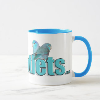 The Parrotlets Pacific Blue Parrotlet Coffee Mug