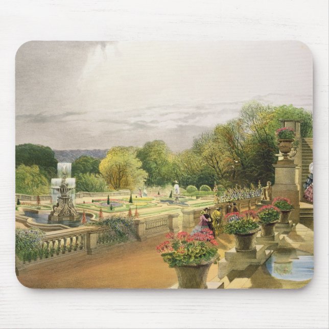 The Parterre, Harewood House near Leeds, pub. by T Mouse Pad (Front)