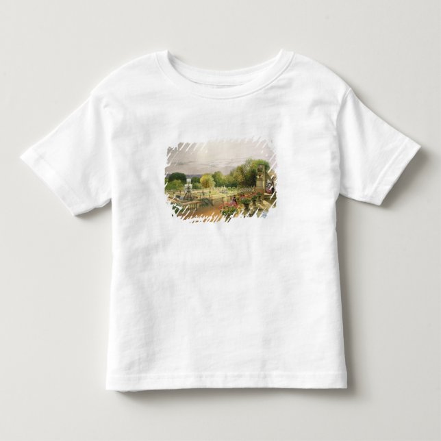 The Parterre, Harewood House near Leeds, pub. by T Toddler T-shirt (Front)