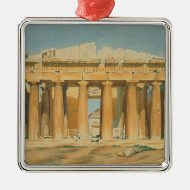 The Parthenon, Athens, 1810-37 Metal Ornament (Front)