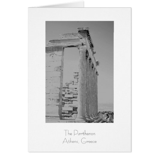 The Parthenon Cards (Front)