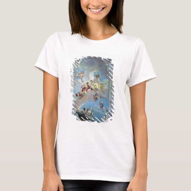 The Parting of Venus from Adonis, 1707-08 (fresco) T-Shirt (Front)