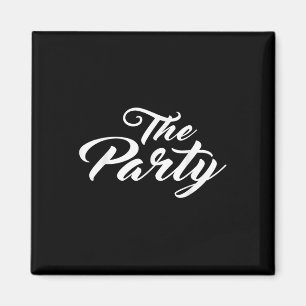The Party Bachelor Bachelorette Bride Groom Weddin Magnet