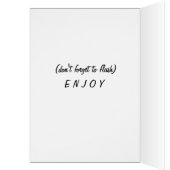 THE PARTY HAS JUST BEGUN-FUN BIRTHDAY WISH (Inside (Left))