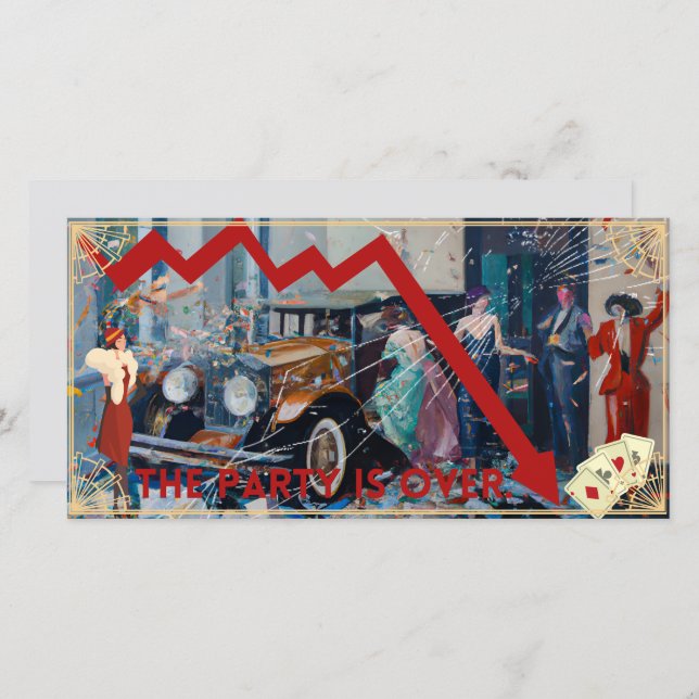 The Party is over. (Front/Back)