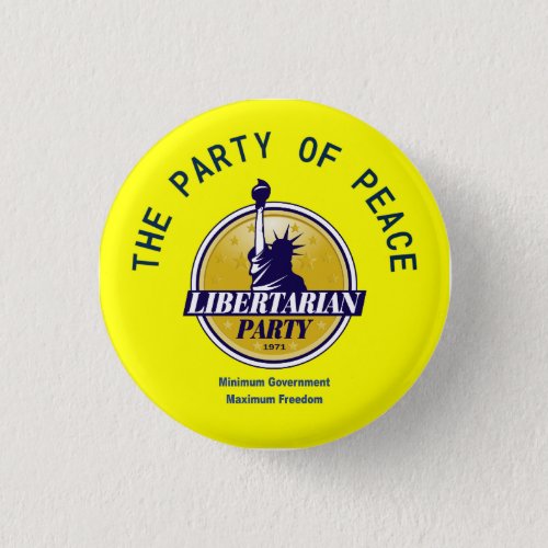 The Party of Peace Button