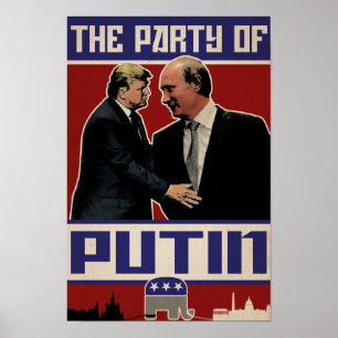 "The Party of Putin" Poster