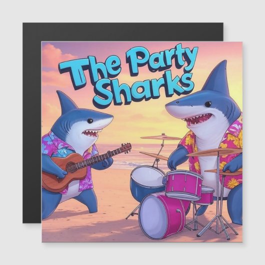 The Party Sharks Band (Front/Back)