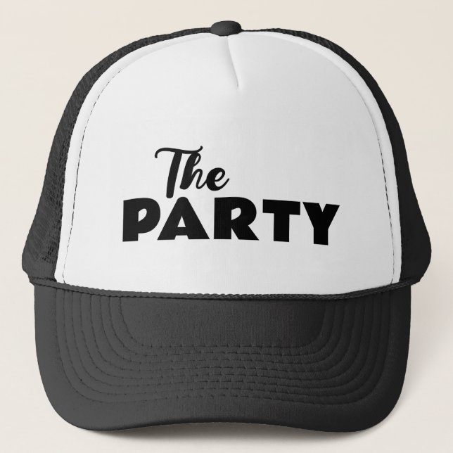 The Party Trucker Hat (Front)