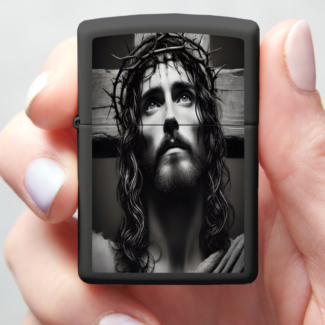 The Passion and Grace of Jesus Christ  Zippo Lighter (In Hand)