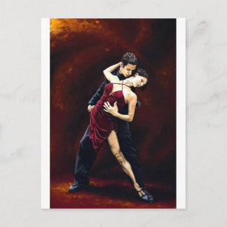 The Passion of Tango Postcard
