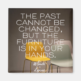 The past can’t be changed magnet