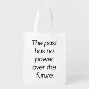 The Past Reusable Grocery Bag