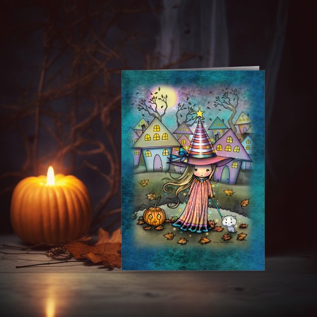 The Pastel Neighborhood Halloween Art Card (Creator Uploaded)