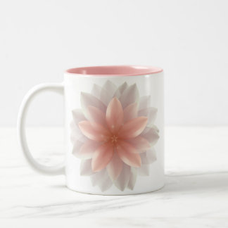 The pastel pink flower mug Fall2024