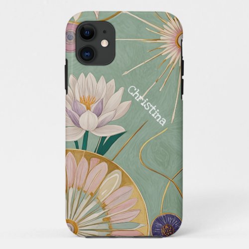 The Pastel Wheel of Nature iPhone 11 Case