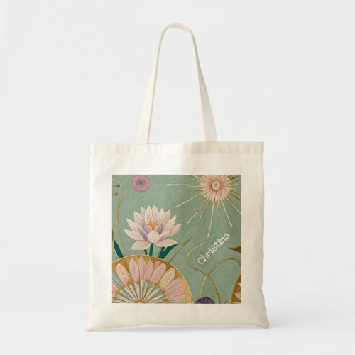 The Pastel Wheel of Nature Tote Bag