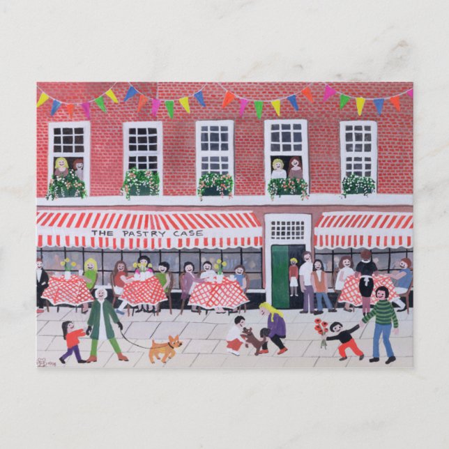 The Pastry Case 1994 Postcard (Front)