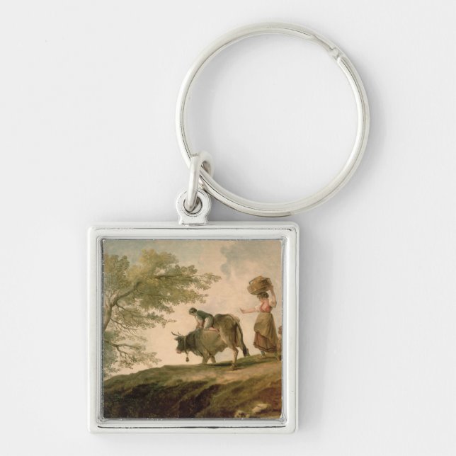 The Pasture Keychain (Front)