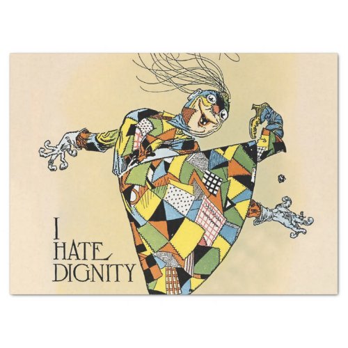 The Patchwork Girl Hates Dignity by John R Neill Tissue Paper