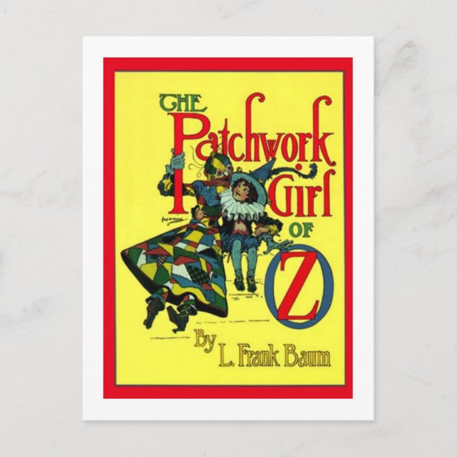 The Patchwork Girl Of Oz Postcard (Front)