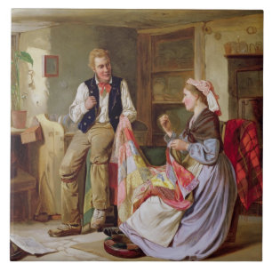 The Patchwork Quilt Ceramic Tile