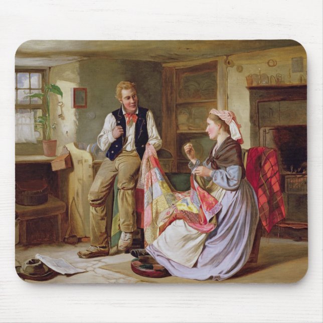 The Patchwork Quilt Mouse Pad (Front)