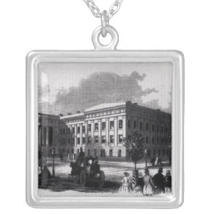 The Patent Office Silver Plated Necklace