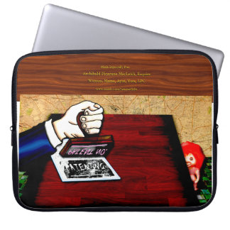 The Patent Troll (Personalized) Laptop Sleeve