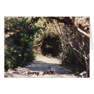 the path....by peacewillow cards