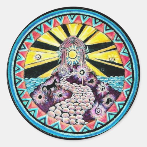 The Path Mandala Sticker