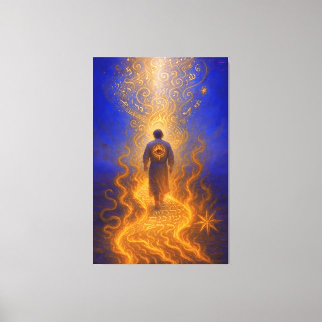  The Path of Fire, The Song of Law Canvas Print (Front)