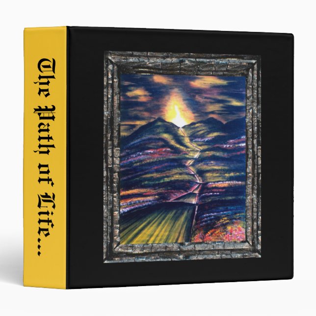 The Path of Life 3 Ring Binder (Front/Spine)
