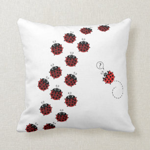 The Path of Spring Throw Pillow