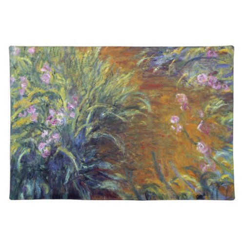 The Path Through the Irises by Claude Monet Placemat