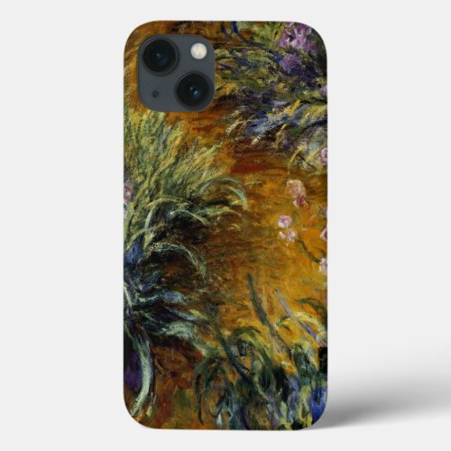 The Path Through the Irises iPhone 13 Case