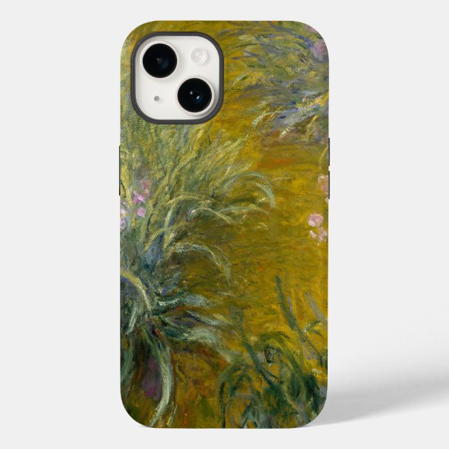 The Path through the Irises - Claude Monet Case-Mate iPhone Case (Back)