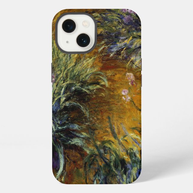 The Path Through the Irises Iphone Case (Back)