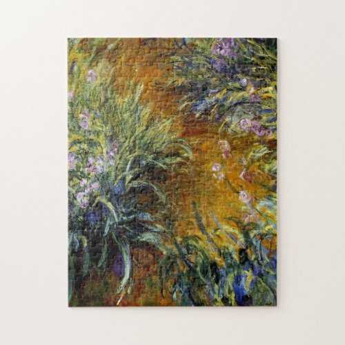 The Path Through the Irises Jigsaw Puzzle