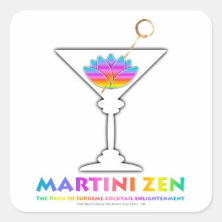 The Path to Cocktail Enlightenment Stickers