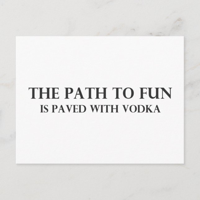 The Path to Fun 2 Postcard (Front)