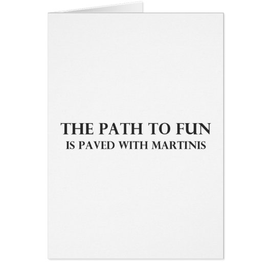 The Path to Fun Cards (Front)