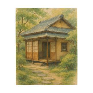 The Path to Serenity Wood Wall Art