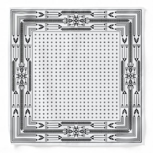 The Path (White) Bandana
