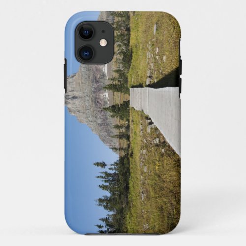 The pathway to the view of Hidden Lake iPhone 11 Case