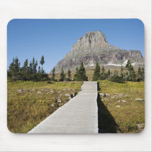 The pathway to the view of Hidden Lake Mouse Pad