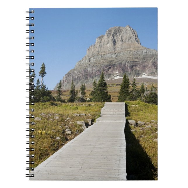 The pathway to the view of Hidden Lake Notebook (Front)
