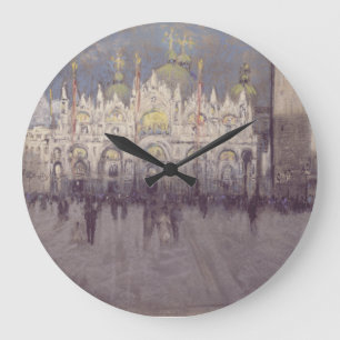 The Patriarchal Cathedral Basilica of Saint Mark Large Clock
