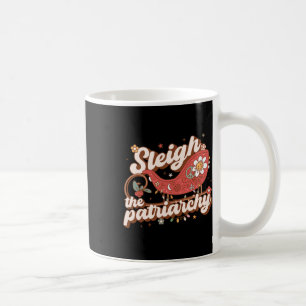 The Patriarchy Feminist Feminism Meme Retro Christ Coffee Mug