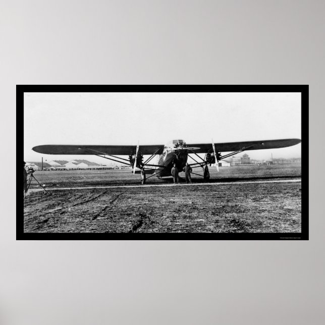 The Patrician, Largest Passenger Airplane 1929 Poster (Front)
